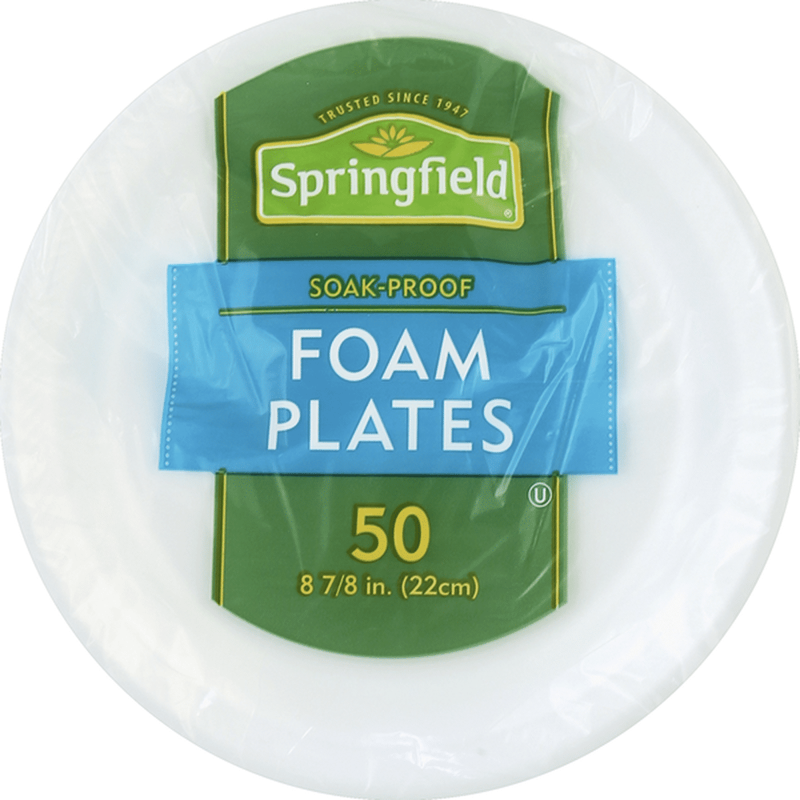 Springfield Foam Plates view 1