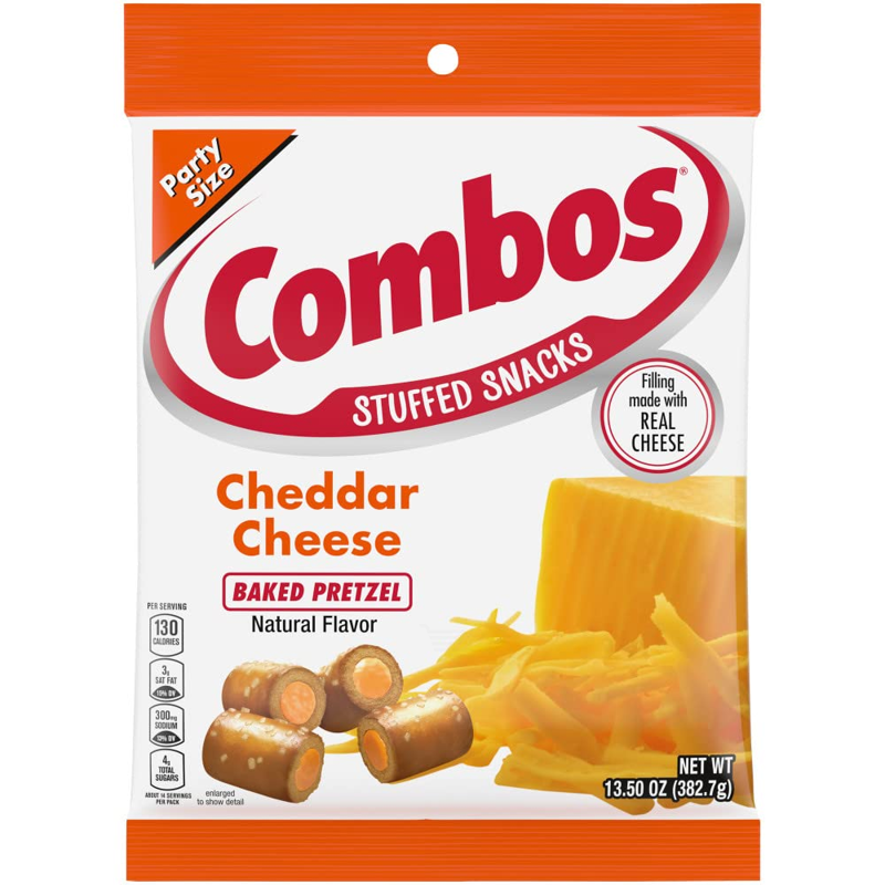 Combos Cheddar Cheese Pretzel Baked Snacks view 1