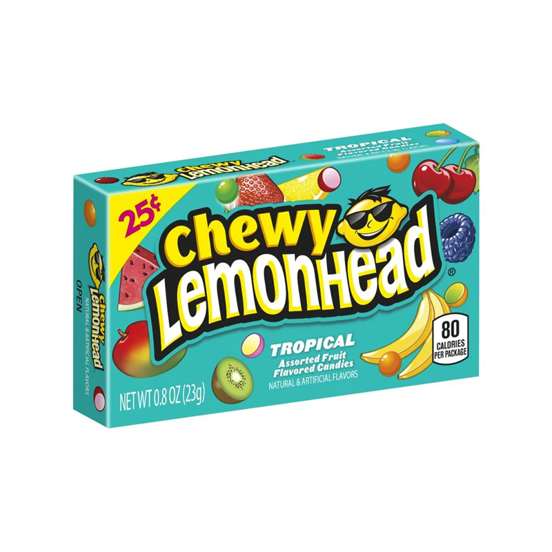 Lemonhead Chewy Tropical Box view 1