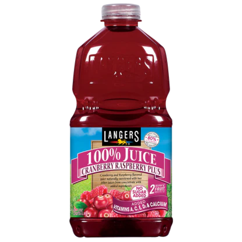 Langers Cranberry Raspberry Plus view 1