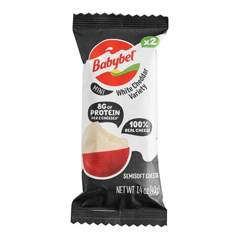 Babybel White Cheddar view 1