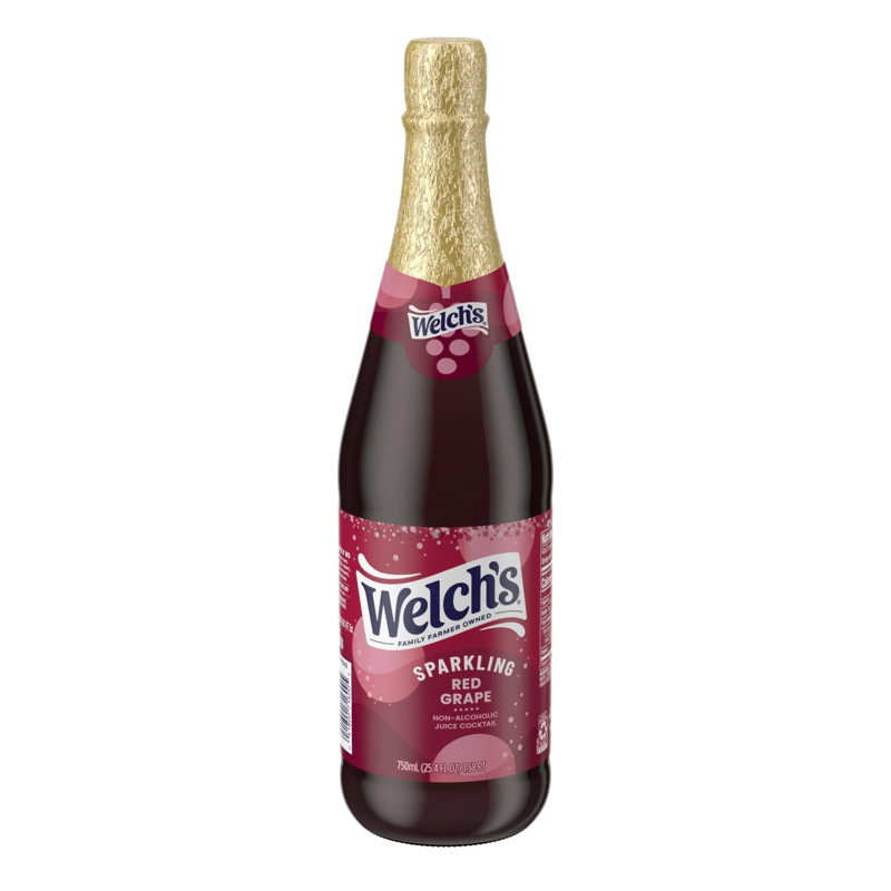 Welch's Sparkling Red Grape Juice 750mL