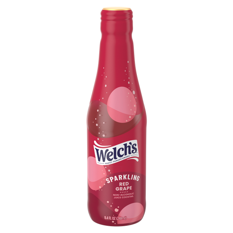 Welch's Sparkling Red Grape Juice 8.4oz