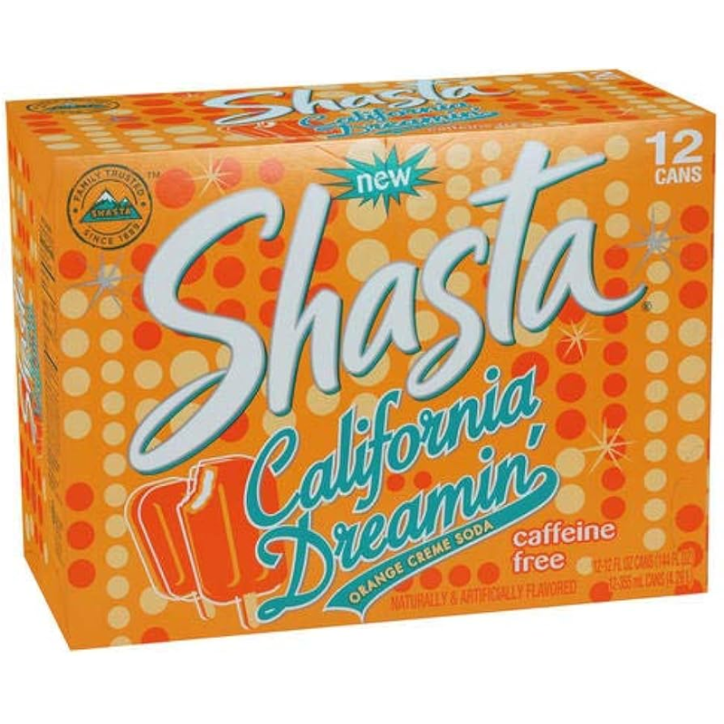 Shasta Orange Soda view 1