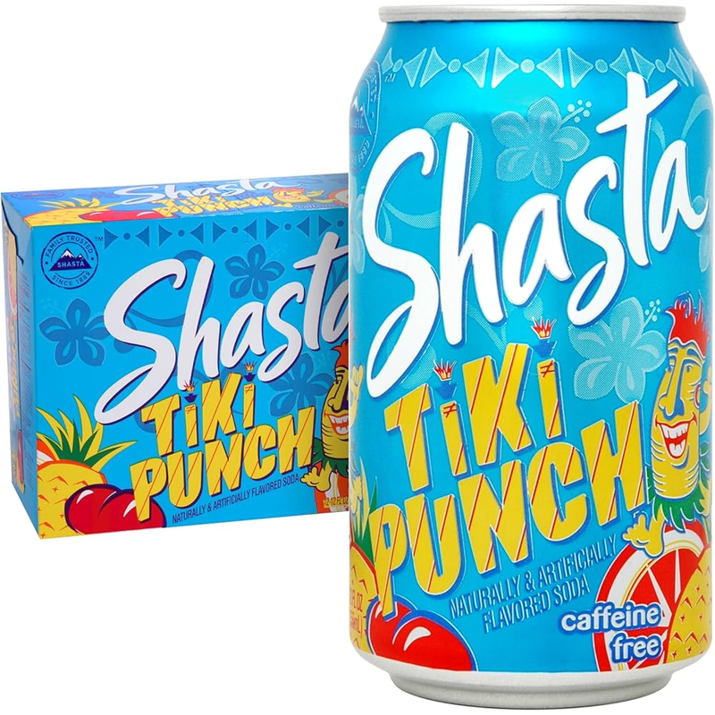 Shasta Tiki Punch 12oz cans 12-pack