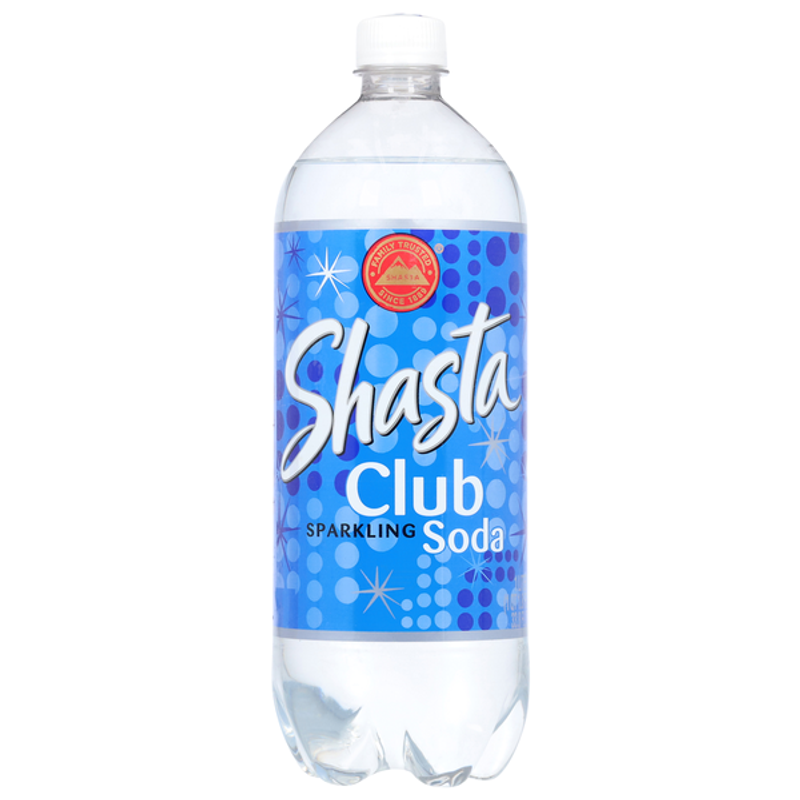 Shasta Club Soda 1L