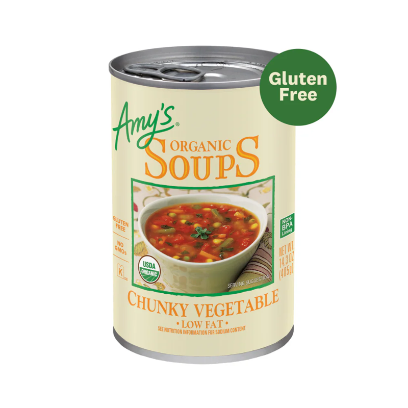 Amy's Organic Chunky Vegetable Soup 14.3oz can