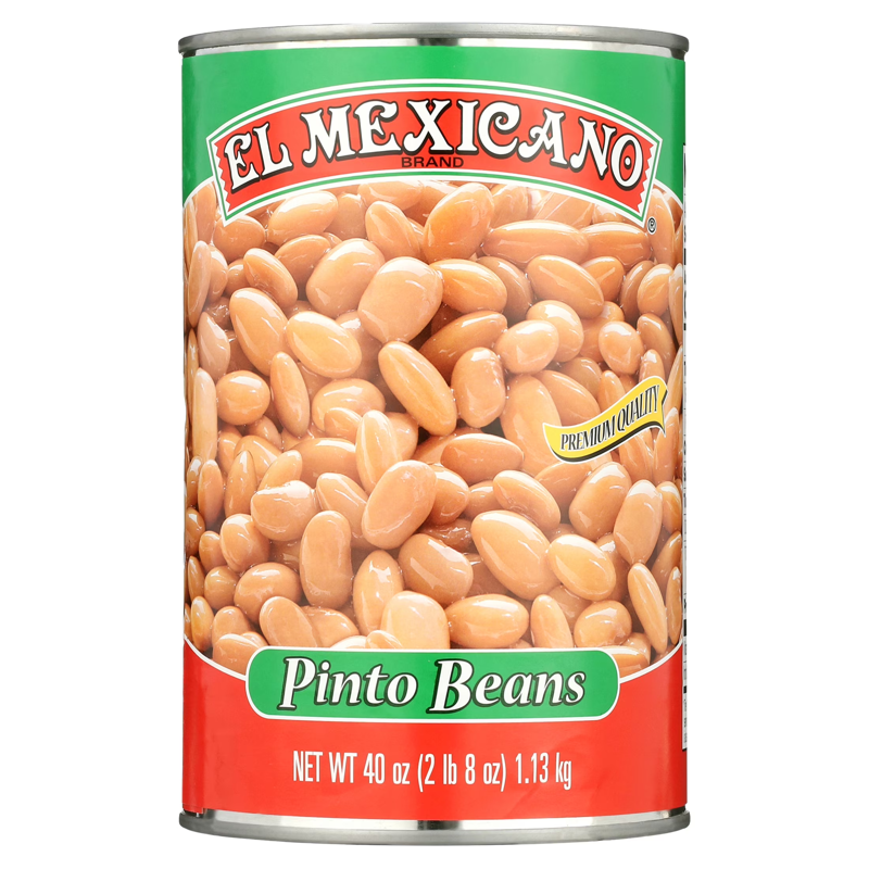 El Mexicano Pinto Beans 40oz Can