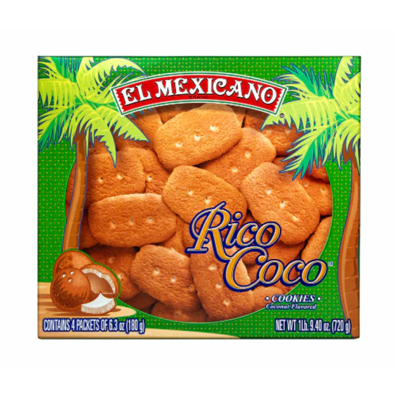 El Mexicano Rico Coco Coconut Flavored Cookies view 1