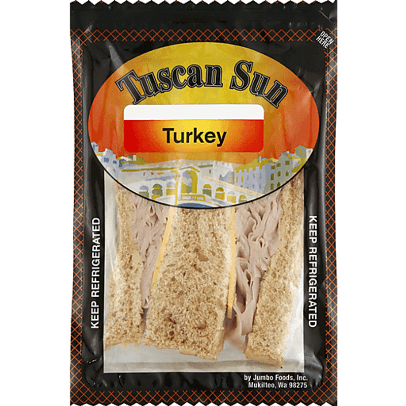 Tuscan Sun Turkey & Cheese Sandwich 183g