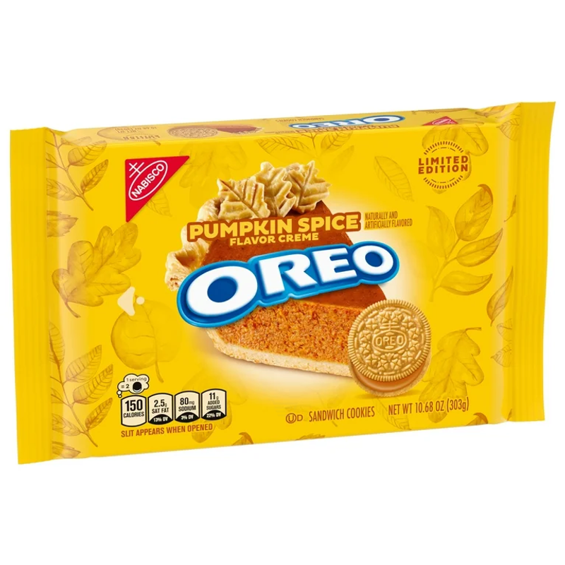 Oreo Pumpkin Spice Sandwich Cookies 10.68oz