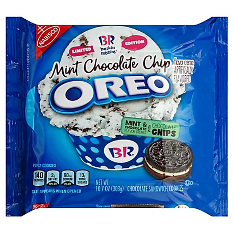 Oreo Mint Chocolate Chip Cookies view 1