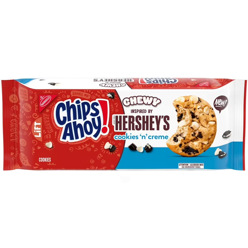 Chips Ahoy! Chewy Hershey's Cookies 'n' Creme Cookies view 1