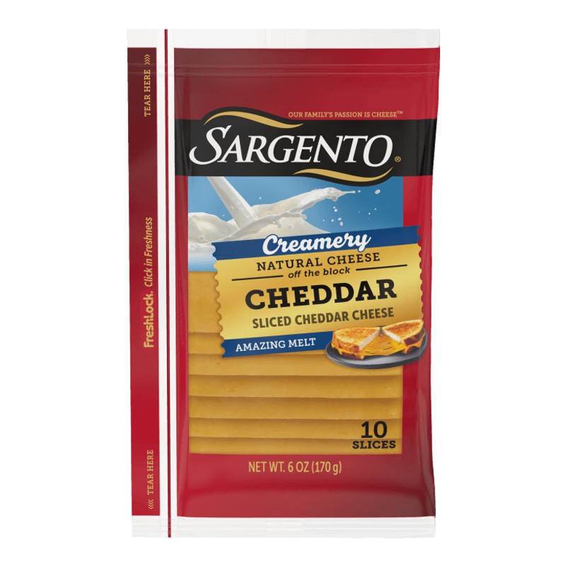 Sargento Creamery Natural Cheddar Cheese 6oz