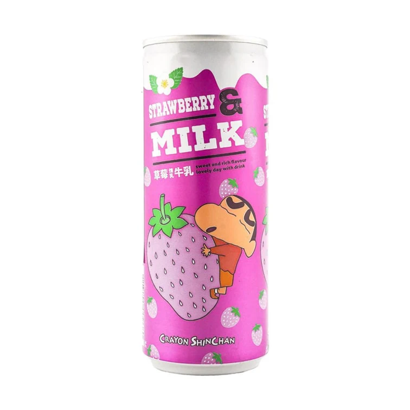 Crayon Shinchan Strawberry Milk 240mL