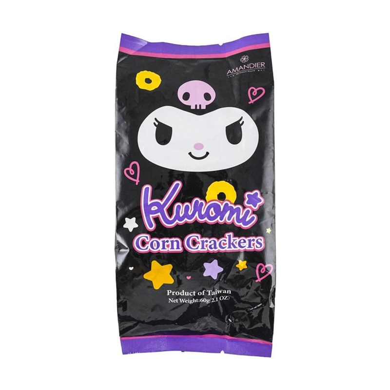 Kuromi Cheese Ball Corn Crackers Cheese Flavor 2.1oz