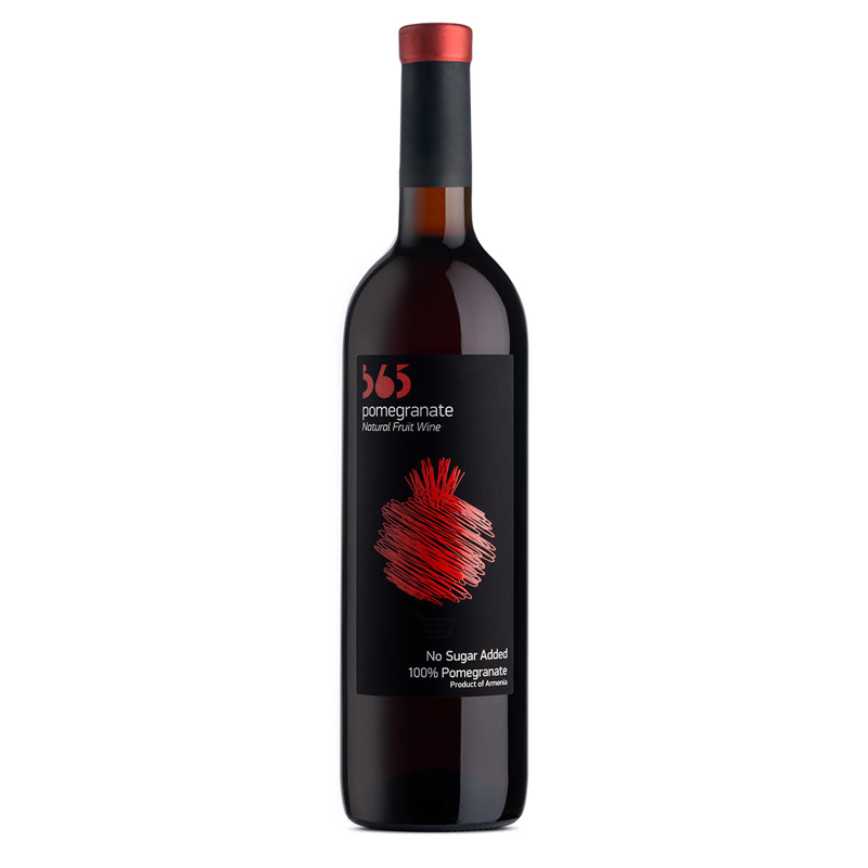 365 Pomegranate Semi-Sweet Wine 750mL