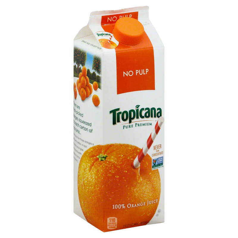 Tropicana Pure Premium Orange Juice No Pulp 59oz