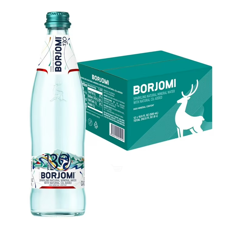 Borjomi Natural Mineral Water 16.9oz