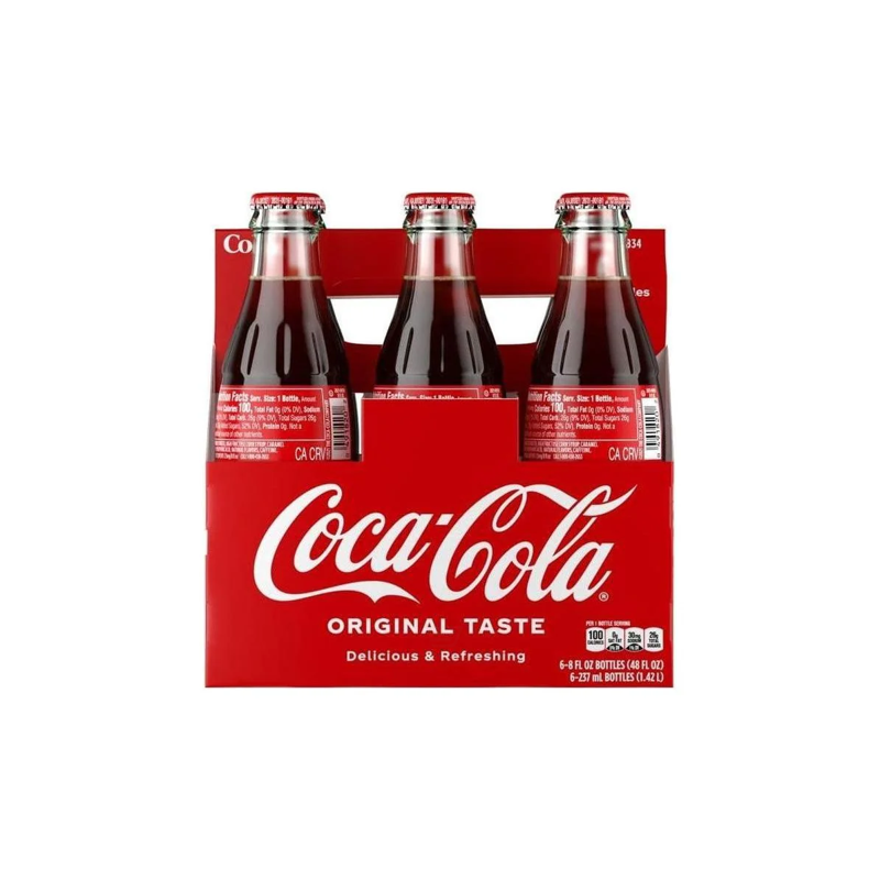 Coca-Cola Classic 6-pack 8oz Bottles