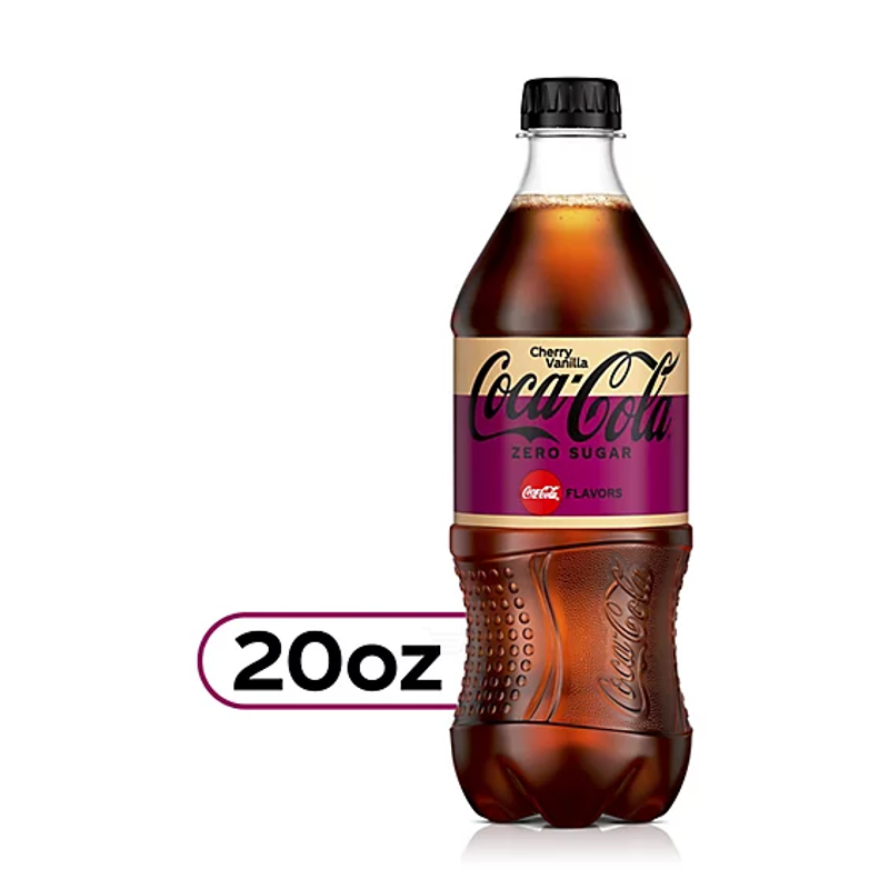Coca-Cola Cherry Vanilla 20oz bottle