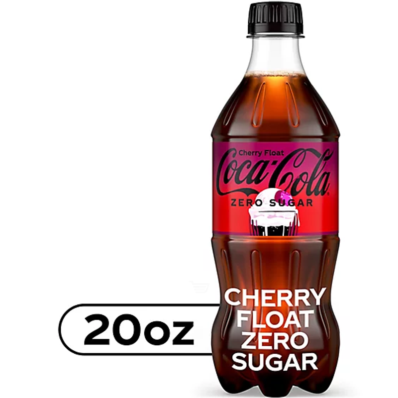 Coca-Cola Zero Sugar Cherry Float view 1