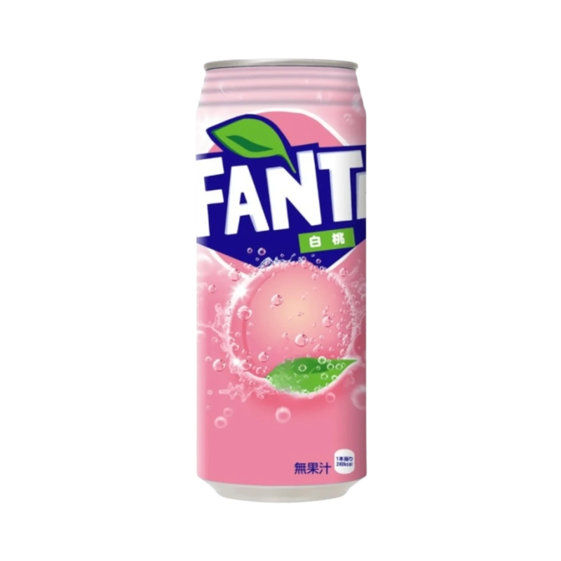 Fanta White Peach view 1