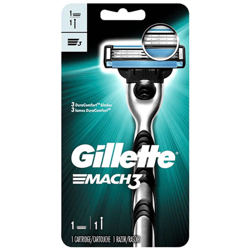 Gillette Mach3 Razor view 1
