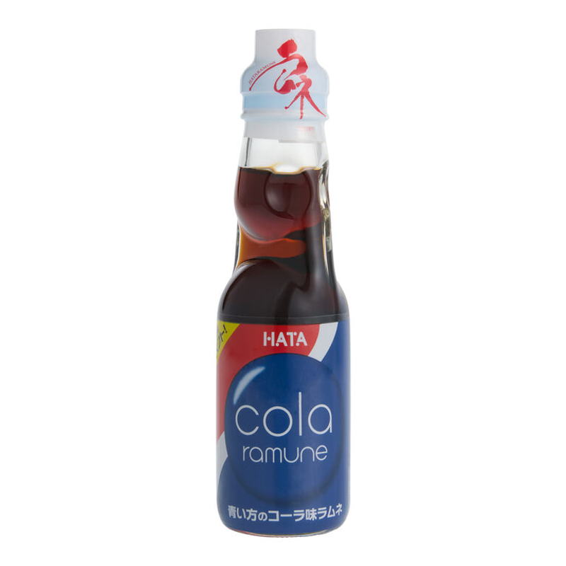 Hata Ramune Cola Soda 6.76oz