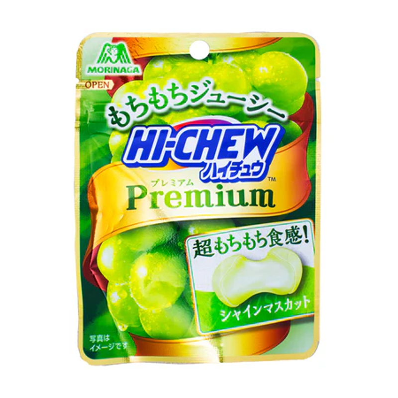 Morinaga Hi-Chew Premium Shine Muscat 35g Bag