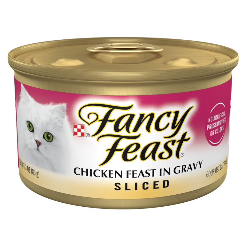 Fancy Feast Sliced Chicken Feast in Gravy view 1