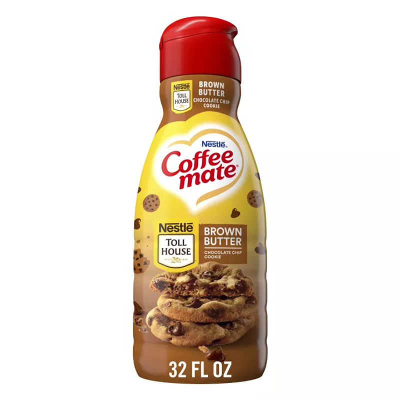 Nestlé Coffee-mate Brown Butter Chocolate Chip Cookie Liquid Coffee Creamer 32oz