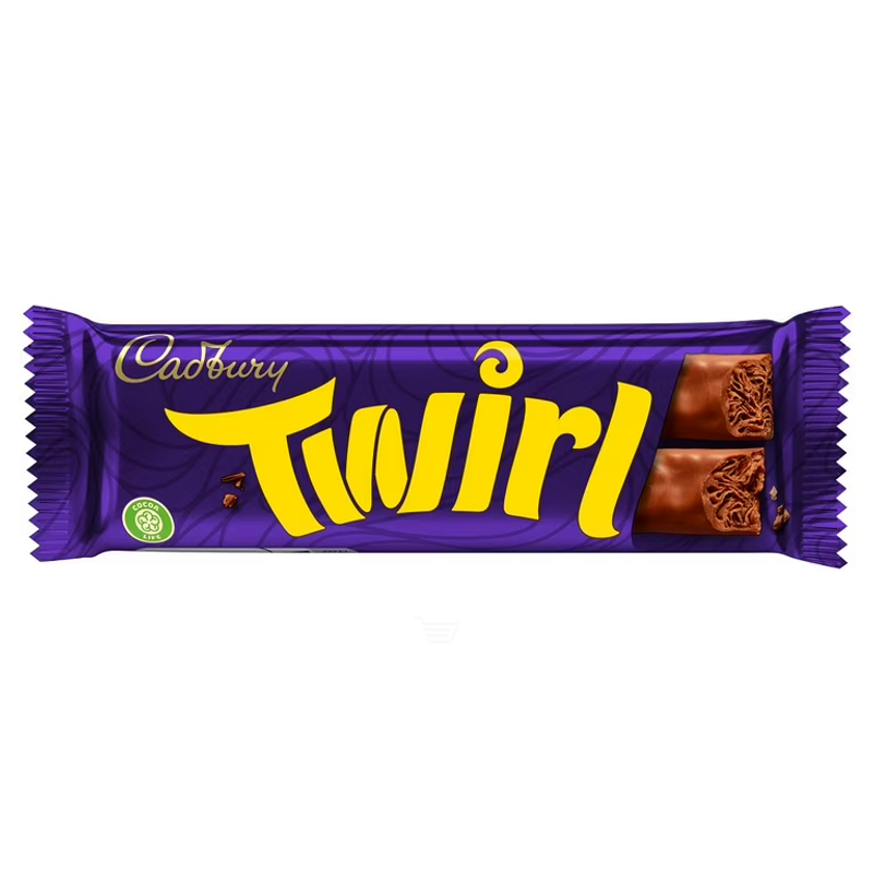 Cadbury Twirl Milk Chocolate Bar 43g