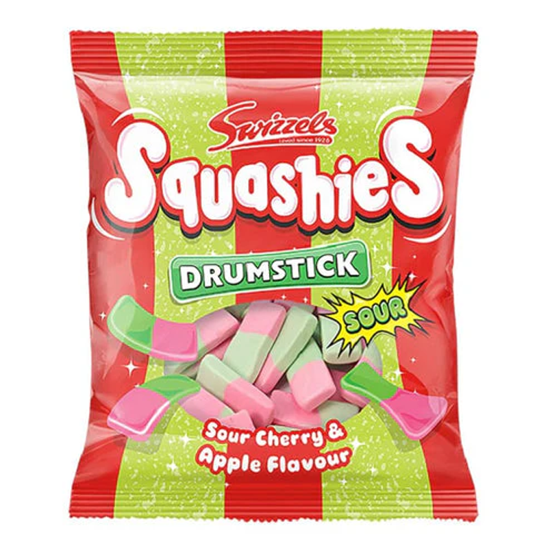 Swizzels Drumstick Squashies Sour Cherry & Apple view 1