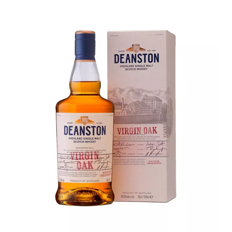 Deanston Virgin Oak Single Malt Scotch Whisky view 1