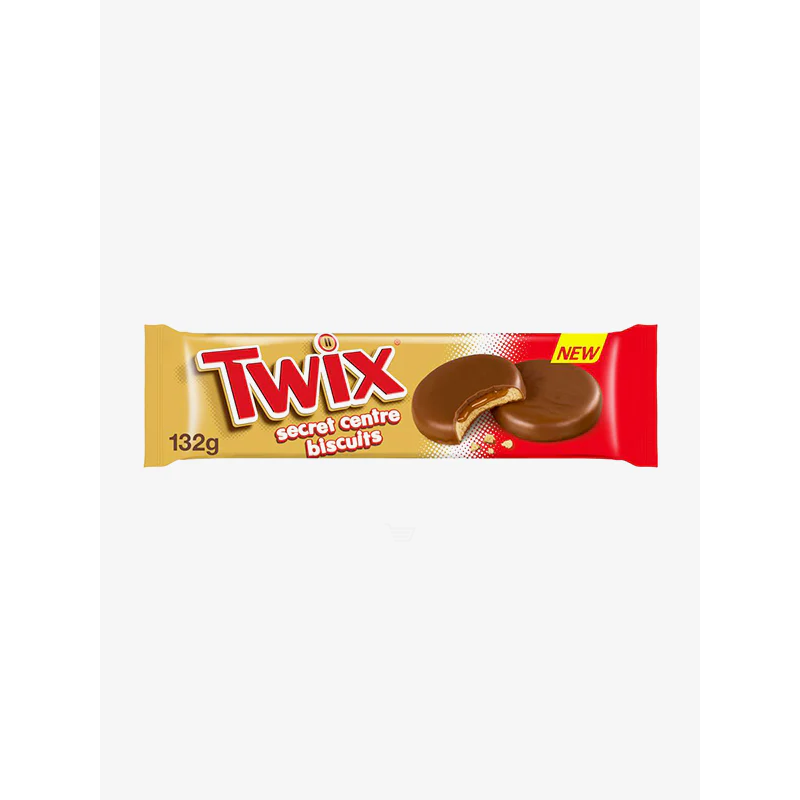 Twix Secret Centre Biscuits 132g Box