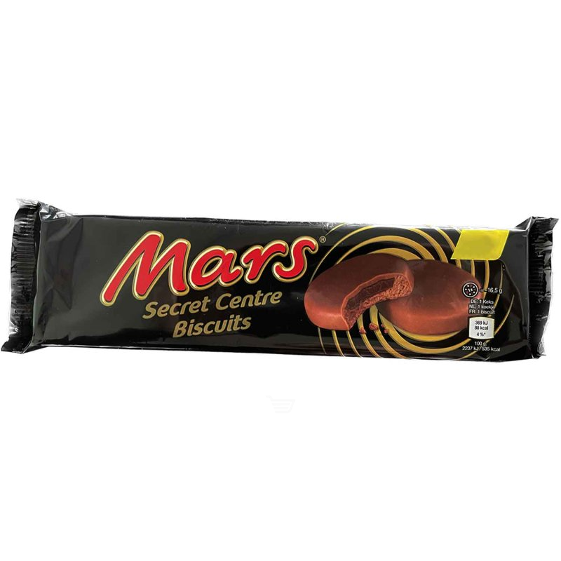 Mars Secret Center Biscuits 132g Box
