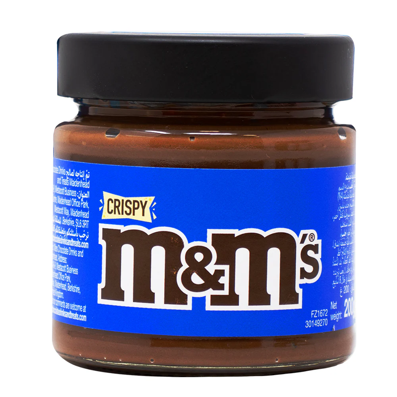 M&M's Crispy Chocolate Spread 200g Jar