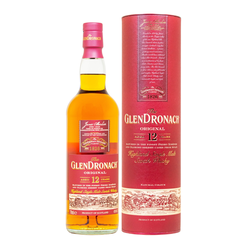 The GlenDronach 12 Year Old Single Malt Scotch Whisky view 1