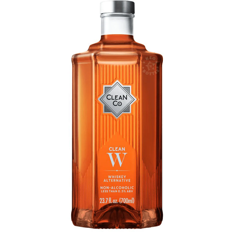 CleanCo Clean W Non-Alcoholic Whiskey Alternative 700mL