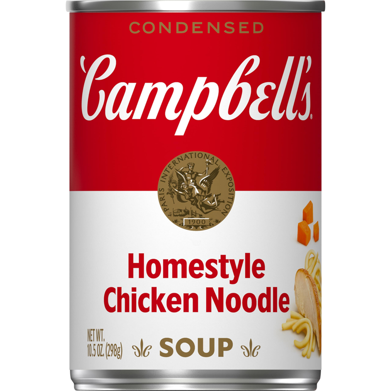Campbell's Condensed Homestyle Chicken Noodle Soup view 1