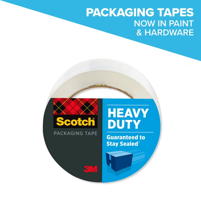 Scotch Heavy-Duty Packaging Tape 1.88in x 54.6yd 54.6yd