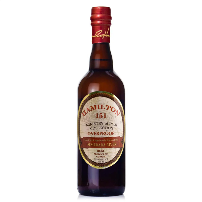 Hamilton 151 Demerara Overproof Rum