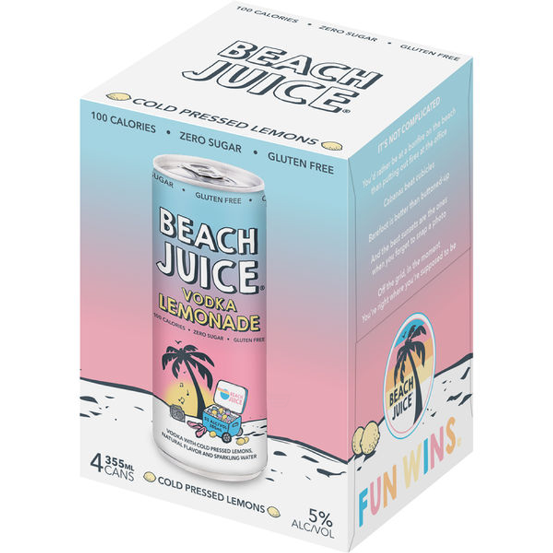 Beach Juice Vodka Lemonade view 1