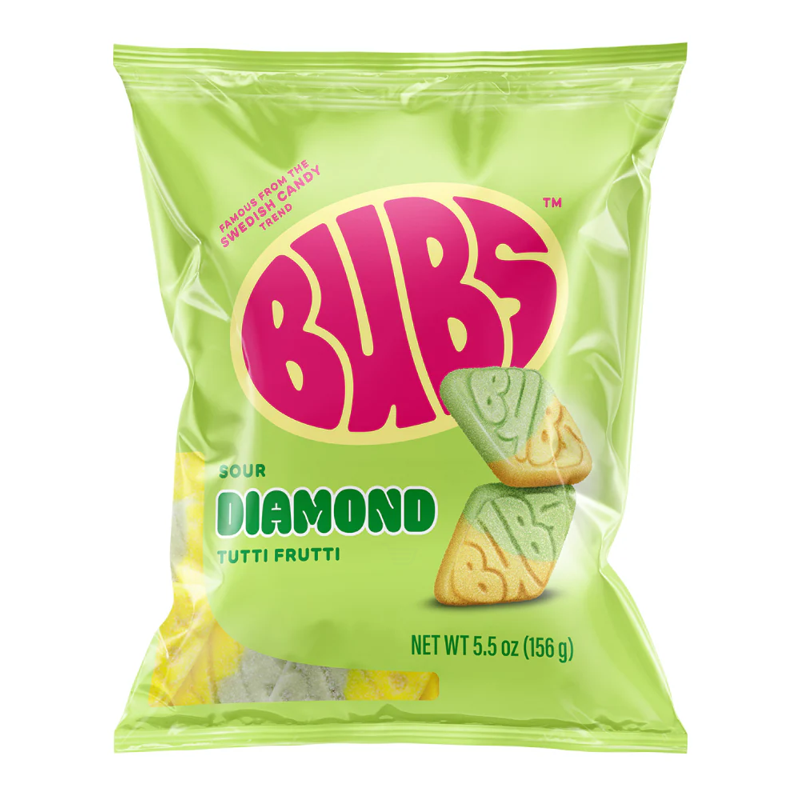 BUBS Sour Diamond Tutti Frutti