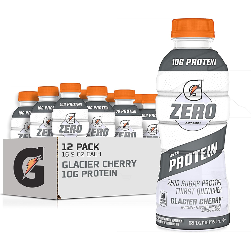 Gatorade Zero Protein Glacier Cherry 16.9oz Bottle