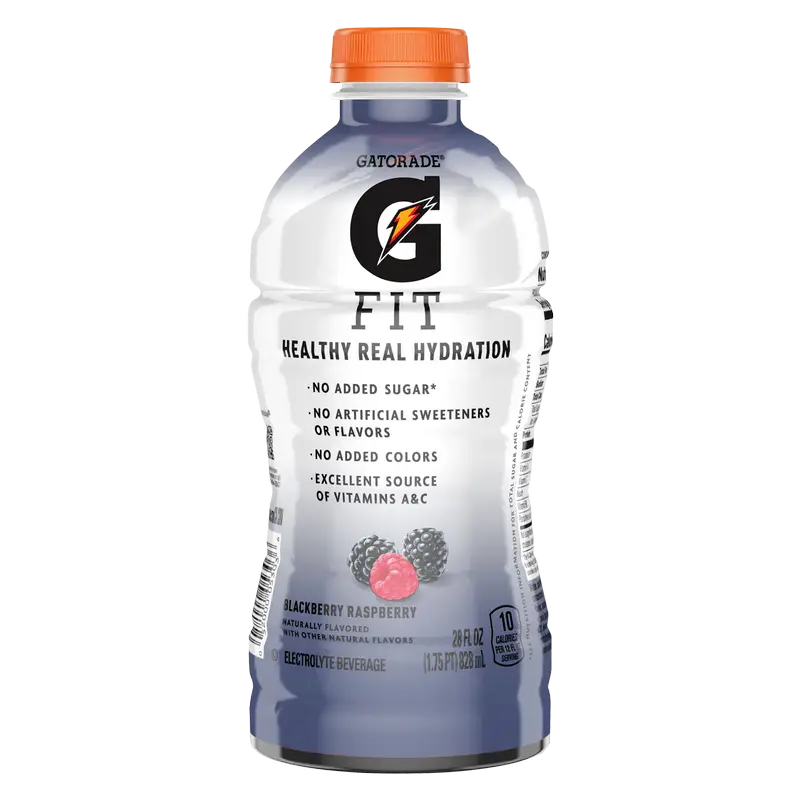 Gatorade Fit Blackberry Raspberry 28oz bottle