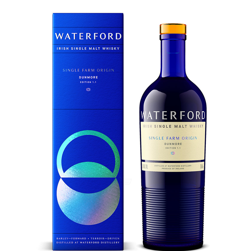 Waterford Dunmore 1.1 Irish Single Malt Whiskey 750mL