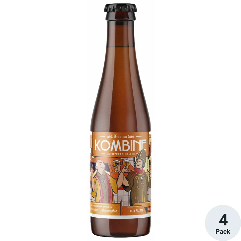 St. Bernardus Kombine Unfiltered Helles 4-pack 11.2oz bottles