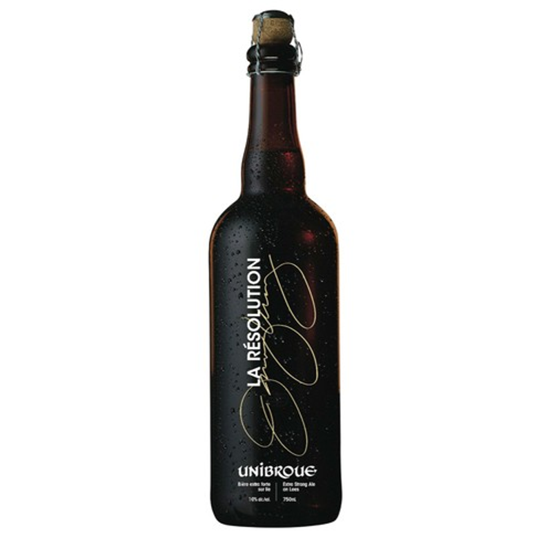 Unibroue La Résolution view 1